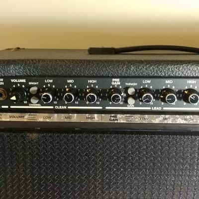 Peavey Bandit 112 "Silver Stripe" TransTube Sheffield 1995 black and silver image 2