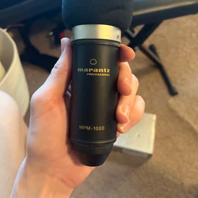 Marantz MPM-100 Large Diaphragm Condenser Microphone 2010s - Black image 3