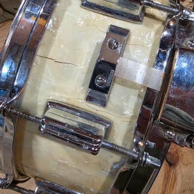 Rogers Dyna-sonic mid 1960's - White Marine pearl image 15