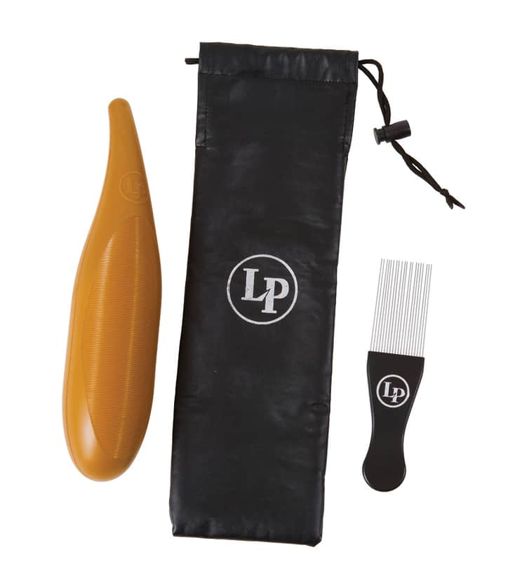 Latin Percussion LP245 Guicharo w/ Scraper and Bag image 1