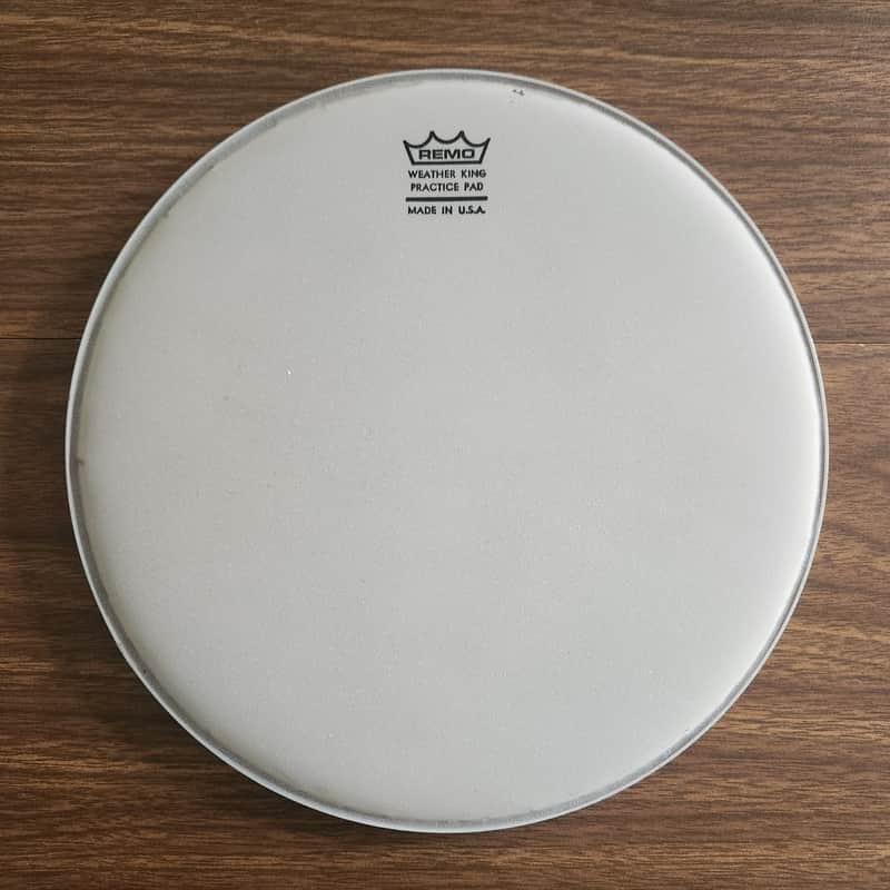 NOS Remo Weather King Practice Pad Made In USA 8" 1980s image 1