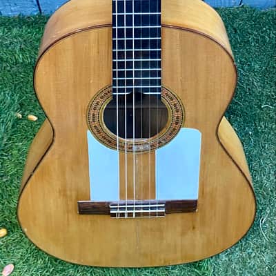 JA Pantoja Premium Flamenco Guitar with Pegs 1977 - French Polish image 1