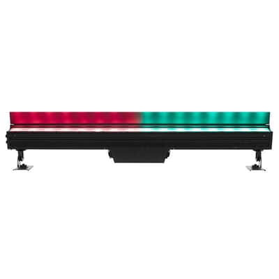 (4) American DJ ADJ ElectraPix Bar 16 Pak DMX RGBAL+UV Bar Lights w/ Flight Case image 6