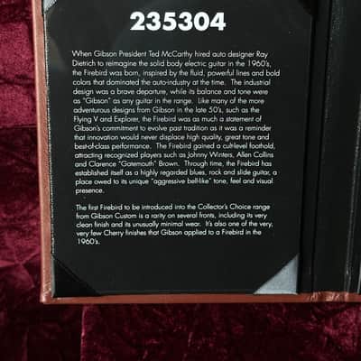 Gibson Firebird III 1964 Collectors Choice CC47 Aged Custom Shop image 9
