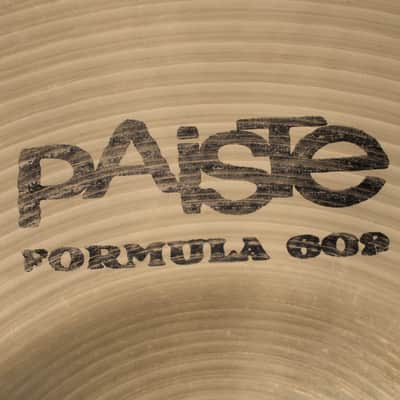 1979 Black label Paiste 20" Formula 602 Medium Ride Cymbal image 11