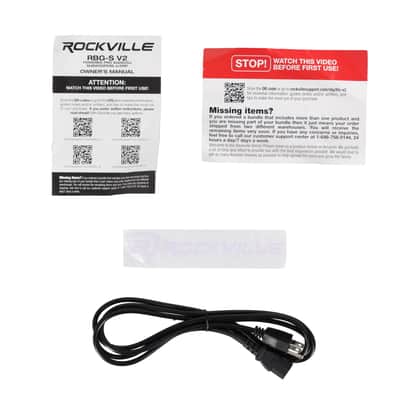 Rockville RBG10S V2 10" 1200w Active Powered PA Subwoofer w/DSP Pro Audio/DJ Sub image 10