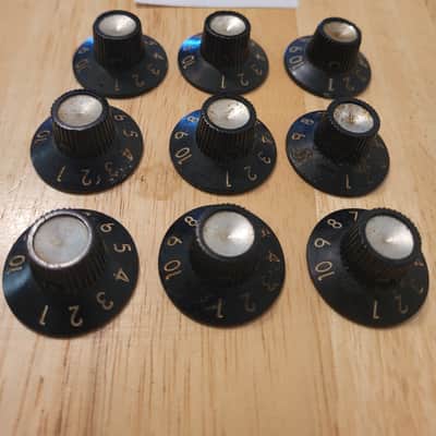 Vintage knobs / dials for Fender Amp Late 1960's early 1970's - original Deluxe Twin Reverb Princeton Bassman image 1