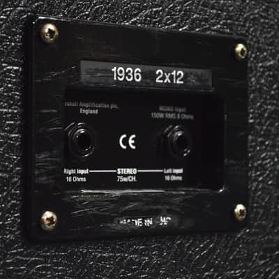 Marshall 1936 Lead 150-Watt 2x12" Speaker Cabinet 2010 (Celestion Greenback Speakers!) image 9