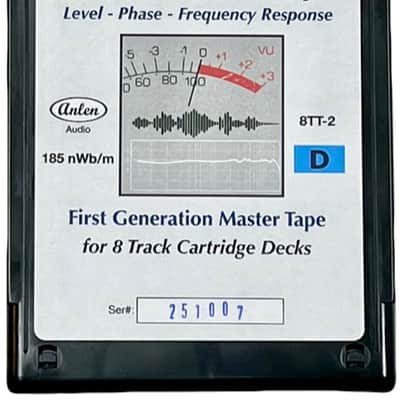 AnlenAudio 8TT-2 8 Track Alignment Tape *New* for Akai, Realistic, Pioneer image 2