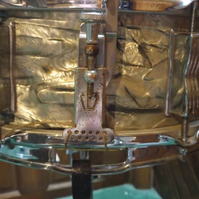 Ludwig (WFL) Transition Badge 5x14 Snare Drum 1959 image 3