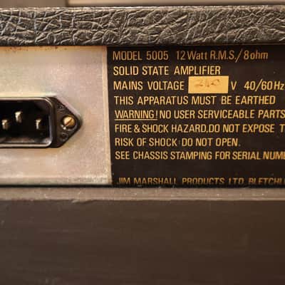 Marshall Model 5005 Lead 12 Master Volume 1x10 Combo (USED) image 4