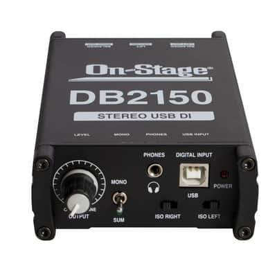 OnStage Stereo USB Direct Box image 3