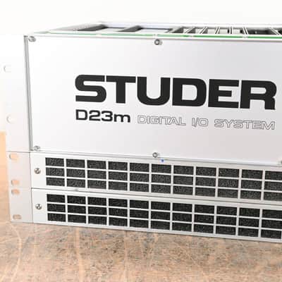 Studer D23m I/O System w/ A-Link HD Card, Fan Module, and Filter Module CG01BZQ image 3