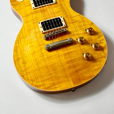 1994 Gibson Yamano Les Paul Classic Premium Plus Translucent Amber w/OHSC, AAA, 9lbs, Slash image 10