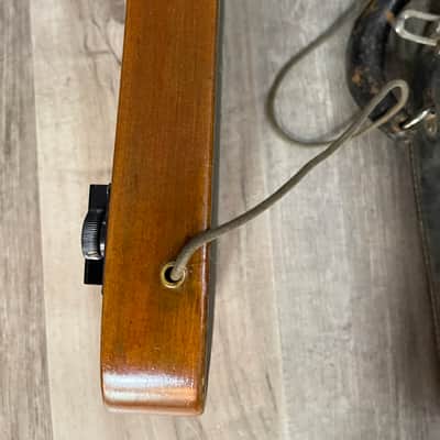 McKinney Lap Steel Guitar Supro Supreme Valco GEIB Challenge Chicago Lap Steel Guitar 1950 - Stain image 10