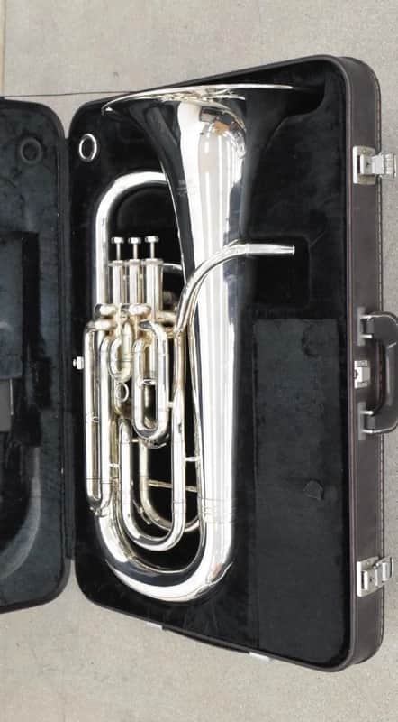 Yamaha YEP-642SII Neo Compensating Euphonium 2010s - Silver-Plated image 1