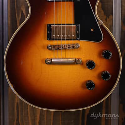 Gibson M2M Les Paul Custom Tobacco Sunburst Murphy Lab Heavy Aged image 1