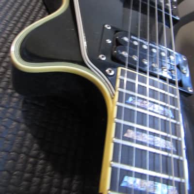 Agile Al-3000 - Very Rare Open Book Headstock - 2000's - Black- P/up upgrade - HSC image 4