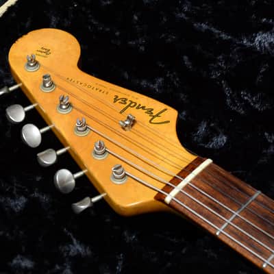 Fender Custom Shop 1960 Stratocaster Relic Sonic Blue 2001' image 7