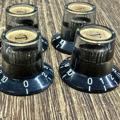 Epiphone Japan Knob Set Of 4 70s guyatone Kawai image 6