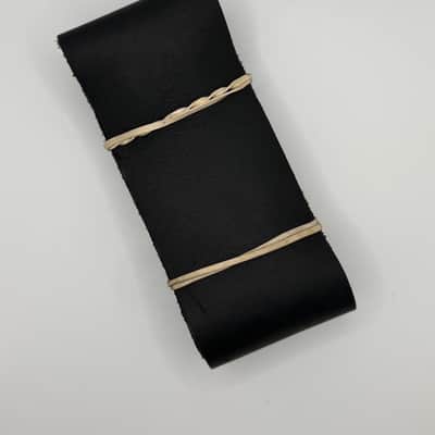Unbranded Leather Guitar Strap, 2.5" (Used) image 2