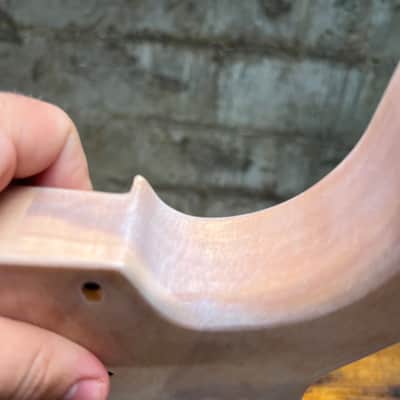 DIY Swamp Ash SSS Strat Body Primed Ready For Solid Color Paint READ DESCRIPTION image 4