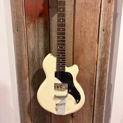 Supro 2010AW Jamesport Single Pickup Island Series Electric Guitar 2010s - Antique White image 1