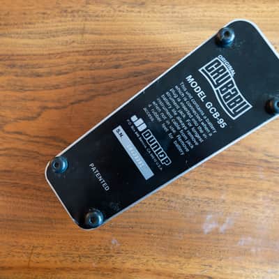 Dunlop GCB95 Cry Baby Standard Wah 1982 - Present - Black image 2