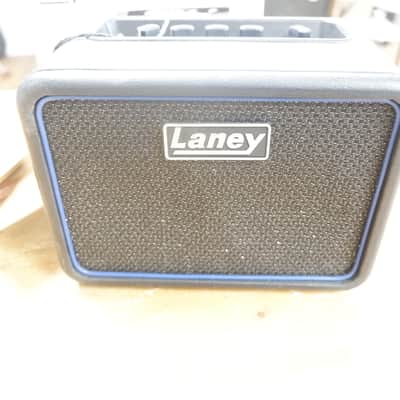 Laney MINI-BASS-NX Nexus 3-Watt 2x3" Mini Bass Combo 2020s - Black image 1