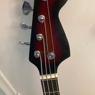 Teisco Bass 1960s - Sunburst image 3