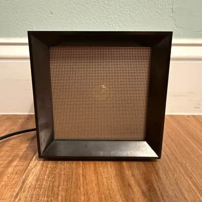 Vintage 1979 Faraday Shadow-Box Desktop Guitar Cab with 4" Pyle Speaker image 1