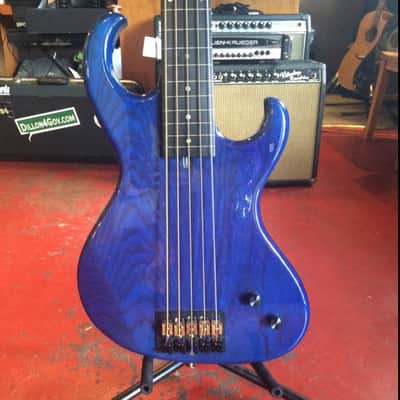 Rick Turner Electroline Five String Deep Blue image 1