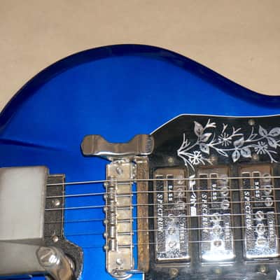 Teisco Del Rey ET-440 et440 Spectrum 4 Electric Guitar MIJ Made In Japan Vintage Blue image 3