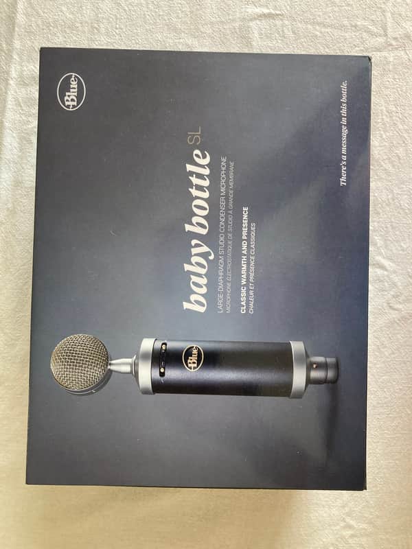 Blue Baby Bottle SL Large Diaphragm Cardioid Condenser Microphone 2010s - Dark Blue image 1