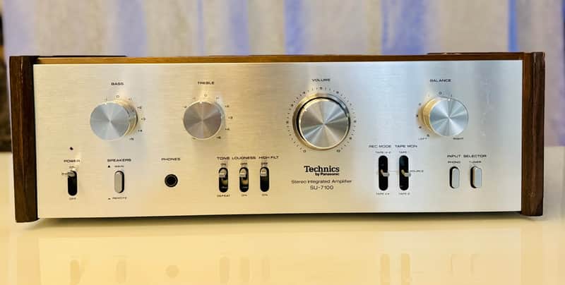 Vintage Technics 💥 SU-7100 Stereo Integrated Amplifier - Serviced + Cleaned image 1