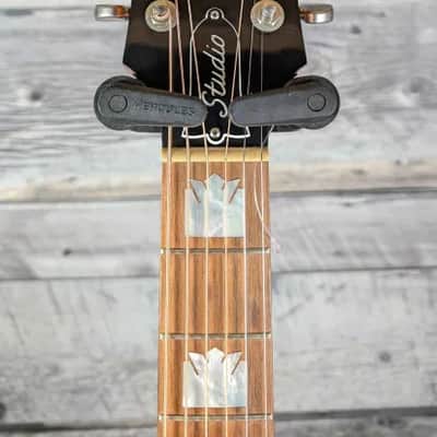 Gibson SJ-200 Studio w/Hardshell Case Walnut Burst image 5