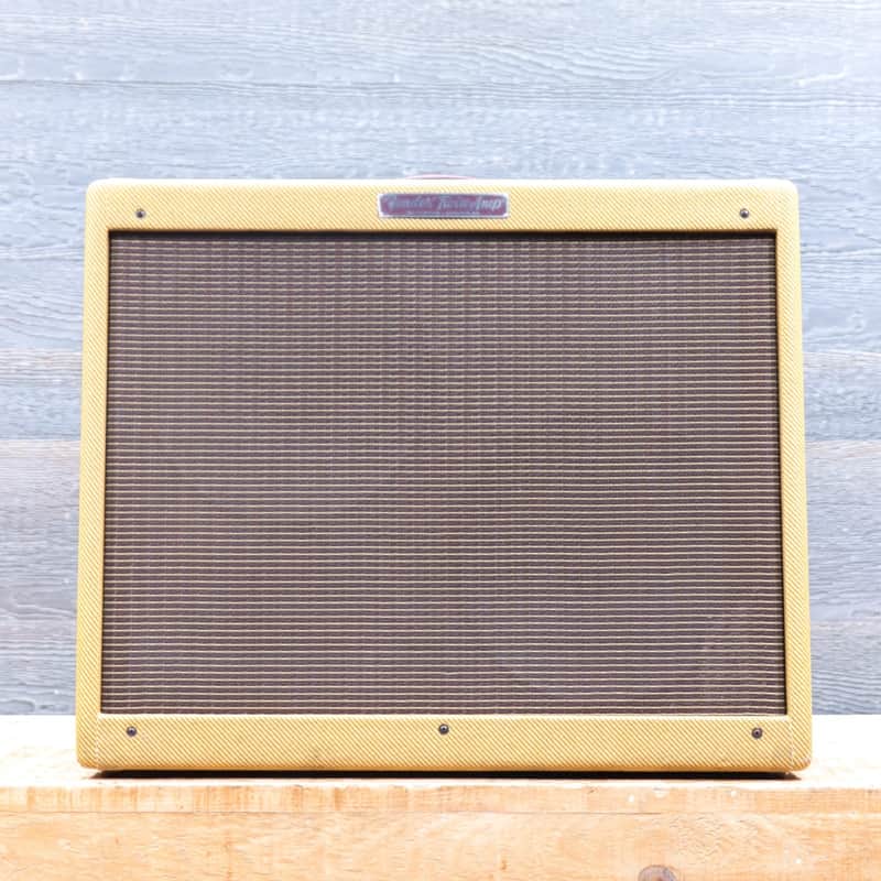 Fender '57 Custom Twin-Amp 40W Hand-Wired 2x12" Guitar Combo Amplifier w/Cover image 1