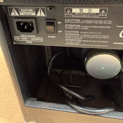 Fender Champion 20 20-Watt 1x8" Guitar Combo Amplifier w/ Effects – Tested & Working imagen 11
