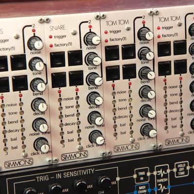 Simmons SDS5/SDSV Modular Drum Synthesizer + MYM + PAD image 8