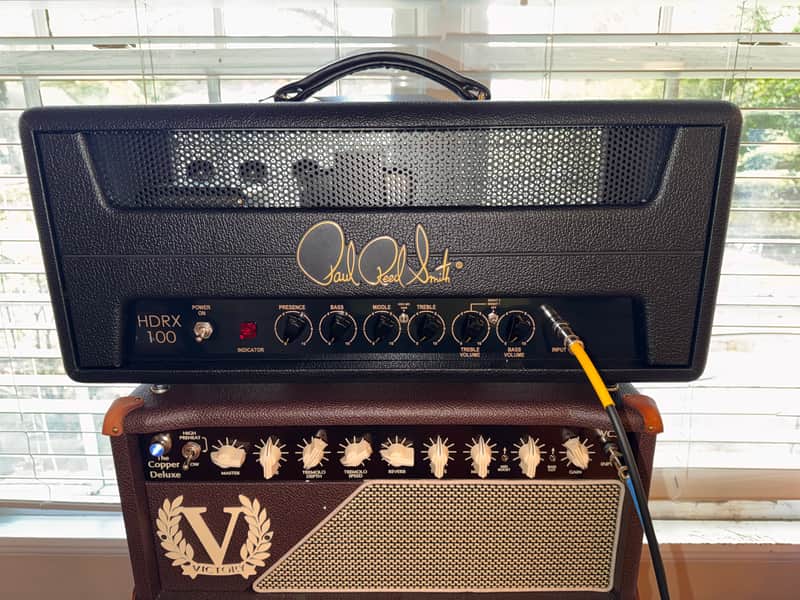 PRS HDRX 100 2-Channel 100-Watt Guitar Amp Head 2021 - Present - Black image 1
