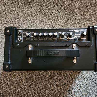 Boss Dual Cube LX 10-Watt 2x4" Stereo Digital Modeling Guitar Combo 2022 - Present - Black image 2