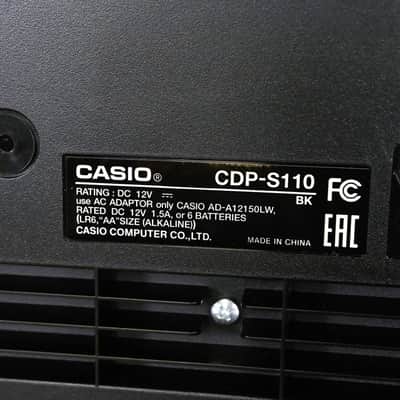 Casio CDP-S110 88-Key Compact Digital Piano (NO POWER SUPPLY) CG01XXU image 15