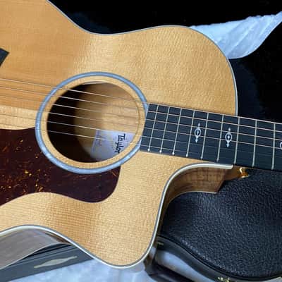 Taylor 214ce-K DLX Koa Grand Auditorium Acoustic-Electric Guitar Natural Finish - 4.65lbs - Authorized Dealer - G06230 image 2