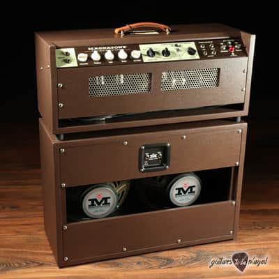 Magnatone Twilighter Stereo 22W+22W Reverb/Vibrato Tube Head & 2x12” Cab image 6