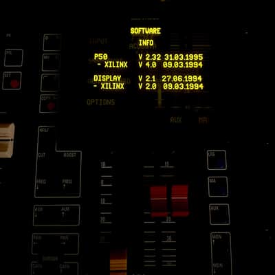 Acousta P50 ten channel mixer // compare to Studer image 12