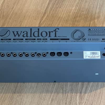 Waldorf Q rack 90s // Beautiful and rare Blue Non-Nextel version image 5