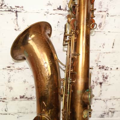1925 Buffet Crampon Paris Evette-Schaffer Tenor Saxophone w/ OHSC image 8