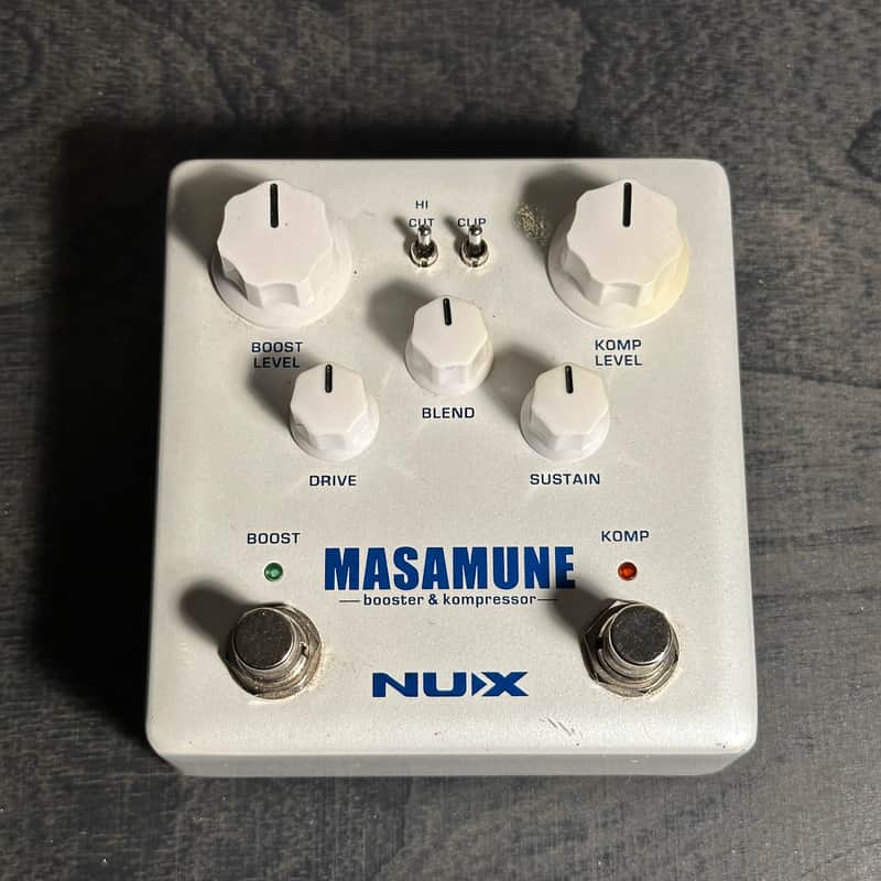 NuX Nasamune 2020, Booster & Compressor 2in1 - White image 1