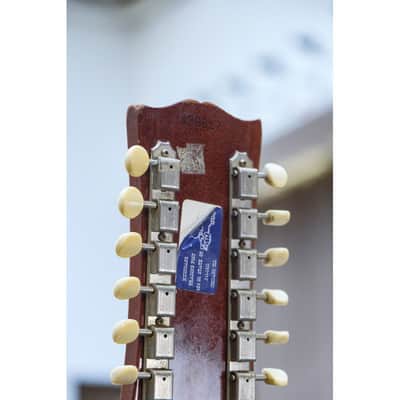 1966 Gibson B-25-12N natural image 14