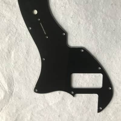 For Fender US Telecaster Thinline/Tele 69 TV Jones Guitar Pickguard,3 Ply Black image 1